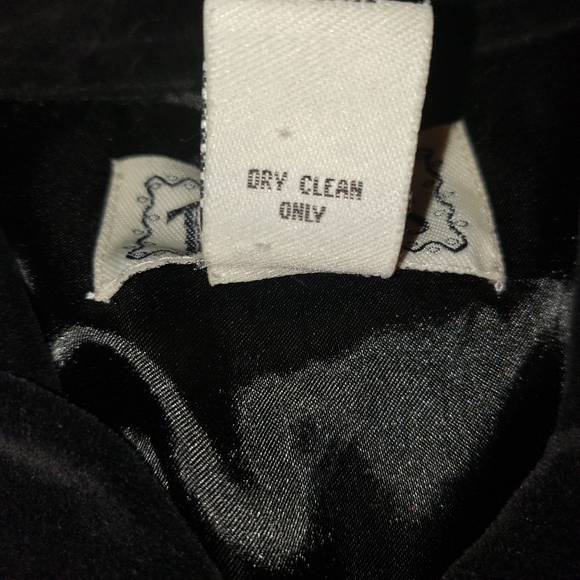 Vintage Christmas Vest Large Black Snowmen Trees Tacky Party Holiday Work Casual - Picture 4 of 4